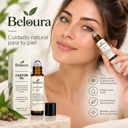 Sérum para el contorno de ojos con aceite de ricino
